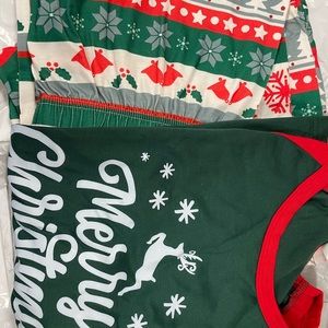 Pat Pat matching family Christmas pjs